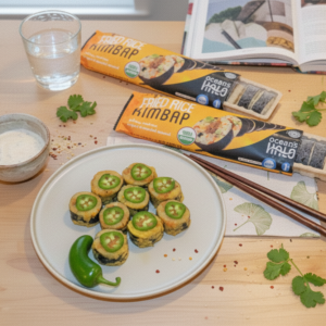 Organic frozen Kimbap fried rice