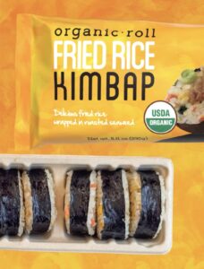 Organic Fried Rice Roll, the best new organic food product 2026
